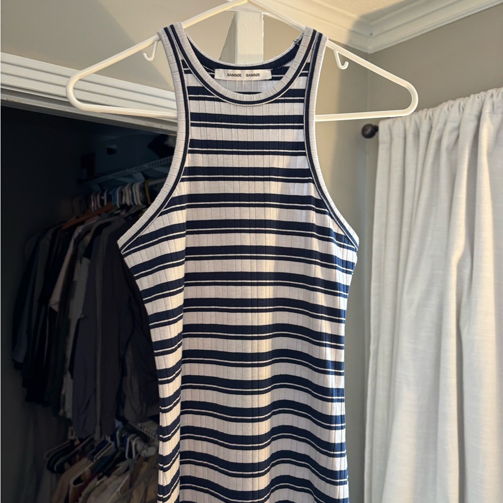 Samsoe Striped Maxi Dress